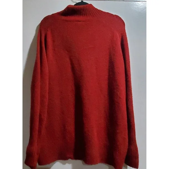 Urban Outfitters Dark Red Sweater, Pullover, Long Sleeve, Soft, Cozy, Size Small - Picture 2 of 3
